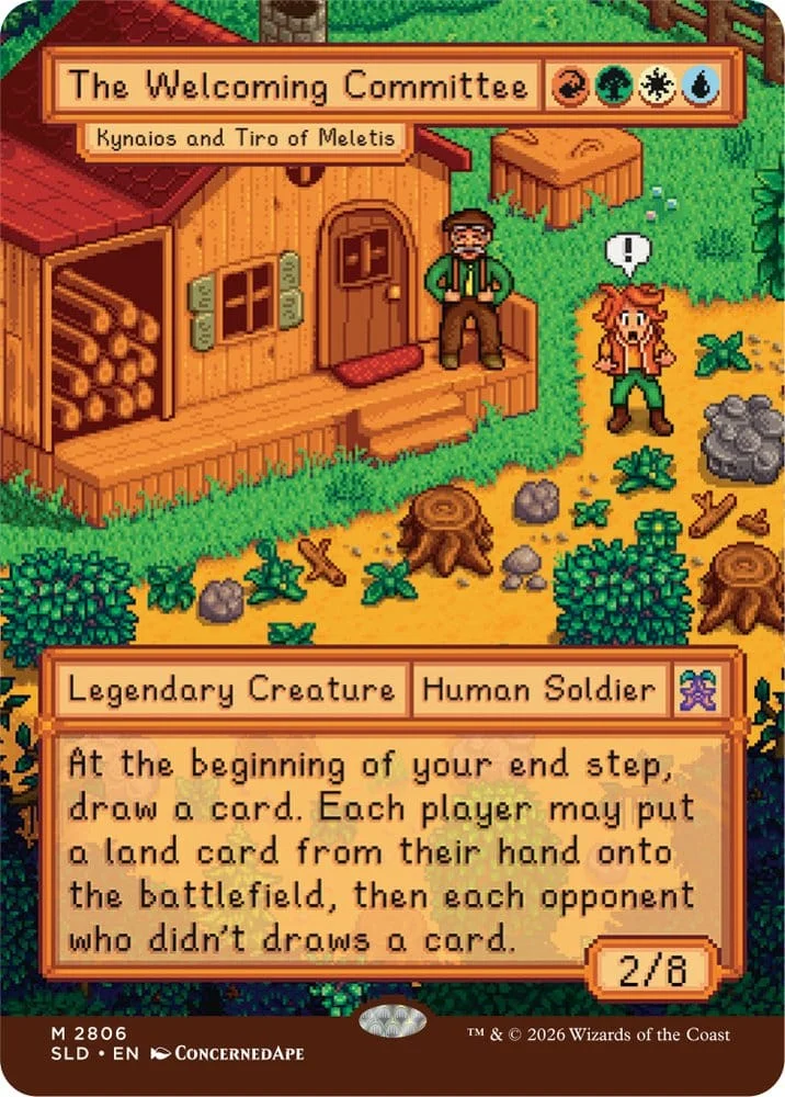 Magic the Gathering Secret Lair x Stardew Valley: Welcome to Stardew Valley (Non-Foil) - English